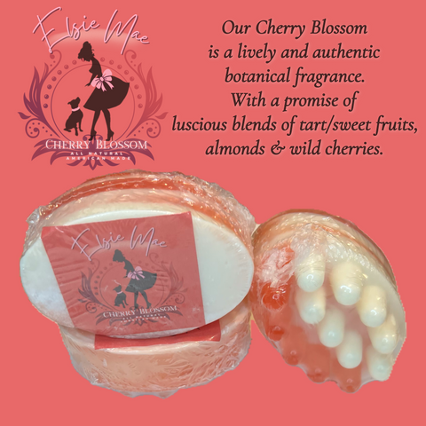 CHERRY BLOSSOM ALL NATURAL SOAP | ELSIE MAE