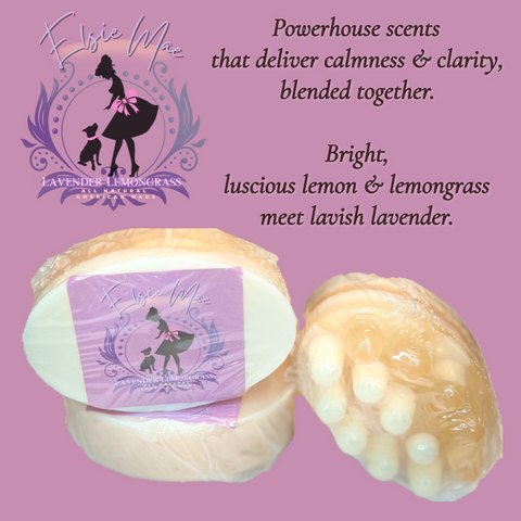LAVENDER & LEMONGRASS ALL NATURAL SOAP | ELSIE MAE