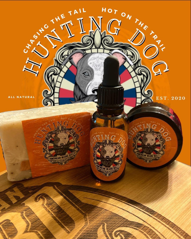 HUNTING DOG | BEARD BUTTER, OIL & SOAP SET