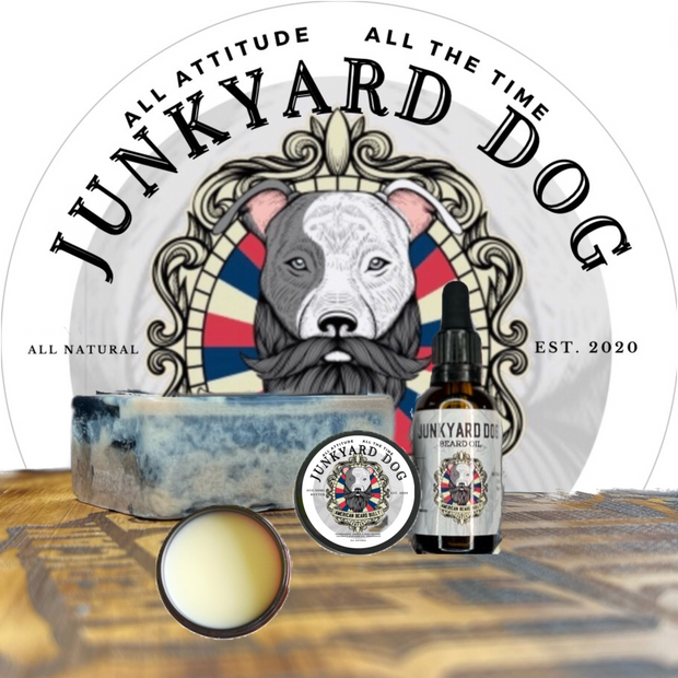 JUNKYARD DOG | BEARD BUTTER, OIL & SOAP SET