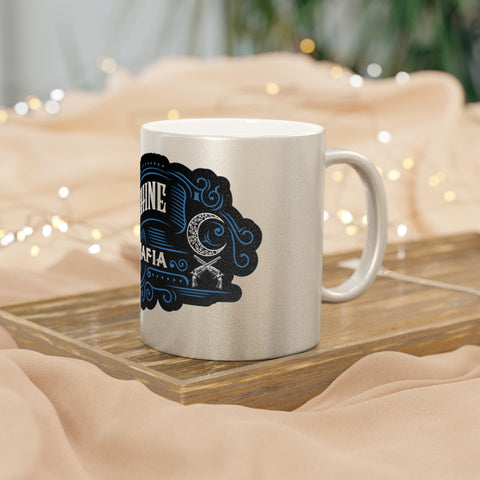 Mafia Logo Silver Mug