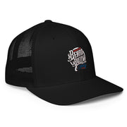 Embroidered Bully Logo Closed-back trucker cap