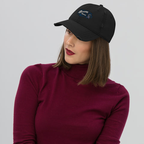 Mafia Logo Distressed Hat