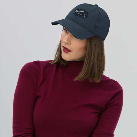 Mafia Logo Distressed Hat
