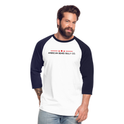 Bully Logo Baseball T-Shirt - white/navy