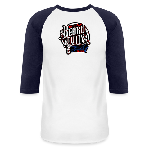 Bully Logo Baseball T-Shirt - white/navy