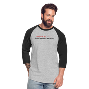 Bully Logo Baseball T-Shirt - heather gray/black