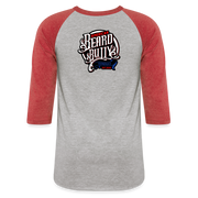Bully Logo Baseball T-Shirt - heather gray/red