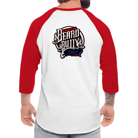 Bully Logo Baseball T-Shirt - white/red