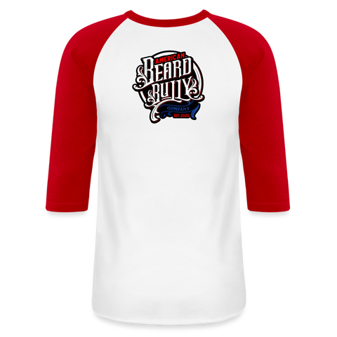 Bully Logo Baseball T-Shirt - white/red