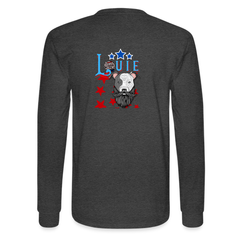 Bearded Louie Premium T-Shirt - heather black