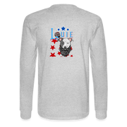 Bearded Louie Premium T-Shirt - heather gray
