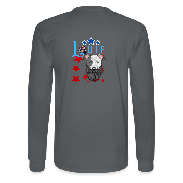 Bearded Louie Premium T-Shirt - charcoal