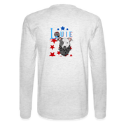 Bearded Louie Premium T-Shirt - light heather gray