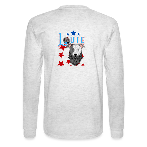 Bearded Louie Premium T-Shirt - light heather gray