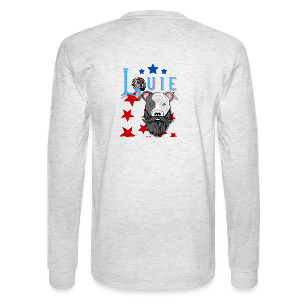 Bearded Louie Premium T-Shirt - light heather gray