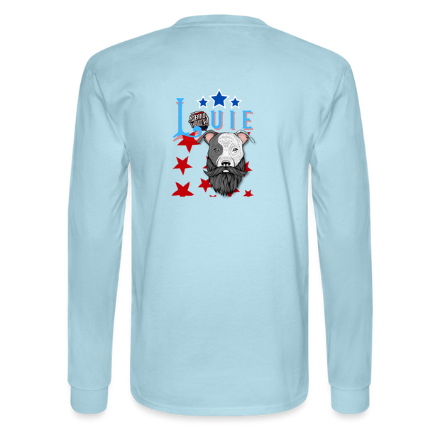 Bearded Louie Premium T-Shirt - powder blue