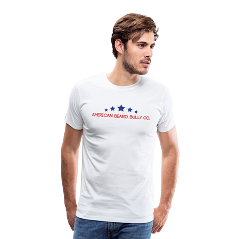 Bearded Louie Premium T-Shirt - white