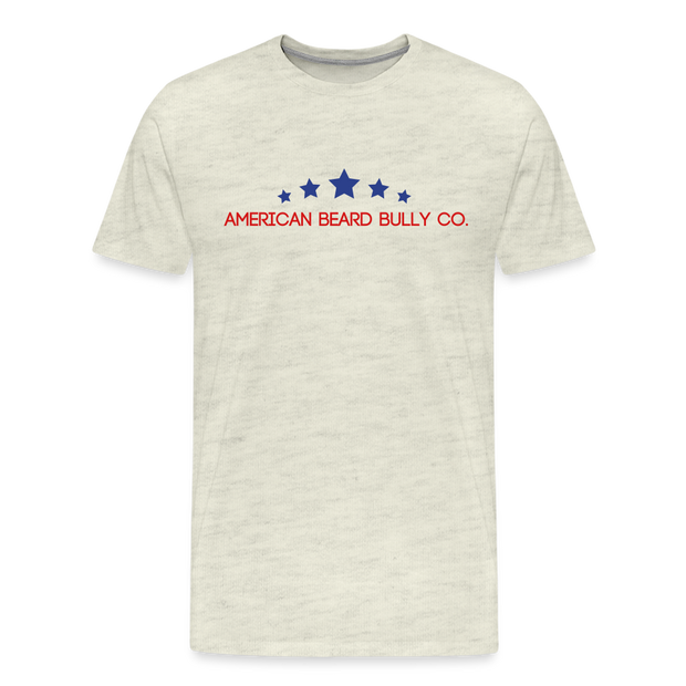Bearded Louie Premium T-Shirt - heather oatmeal
