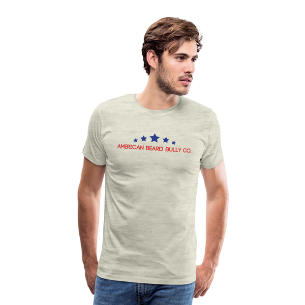 Bearded Louie Premium T-Shirt - heather oatmeal