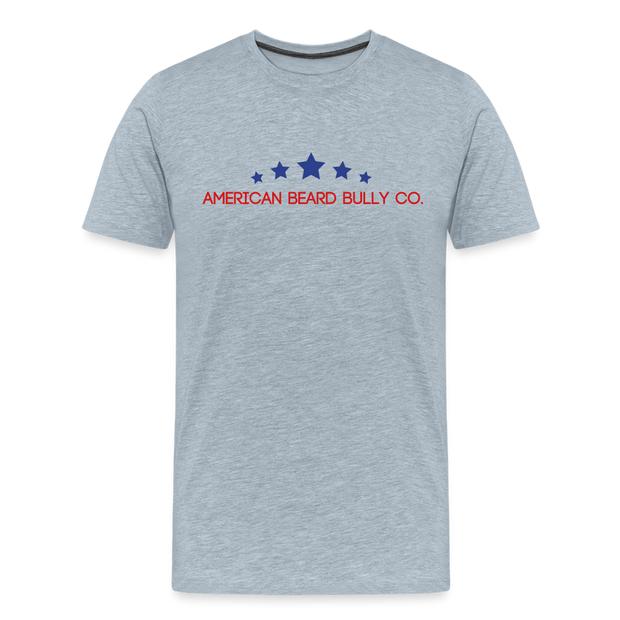 Bearded Louie Premium T-Shirt - heather ice blue
