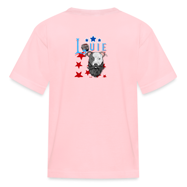 Louie Logo Kids' T-Shirt - pink