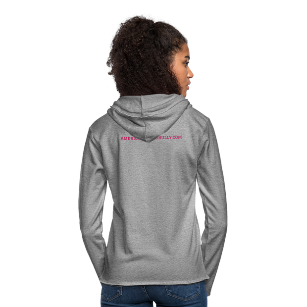 “Pogonophile” Lightweight Terry Hoodie - heather gray