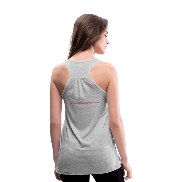 “Pogonophile” Ladies Racerback Tank Top - heather gray