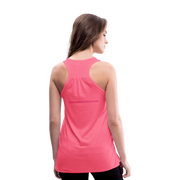“Pogonophile” Ladies Racerback Tank Top - neon pink
