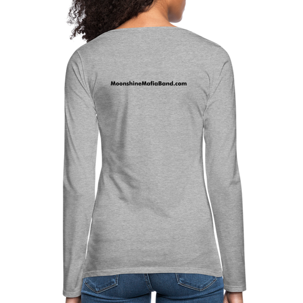 BossLady Premium Long Sleeve T-Shirt - heather gray