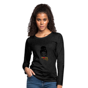BossLady Premium Long Sleeve T-Shirt - charcoal grey