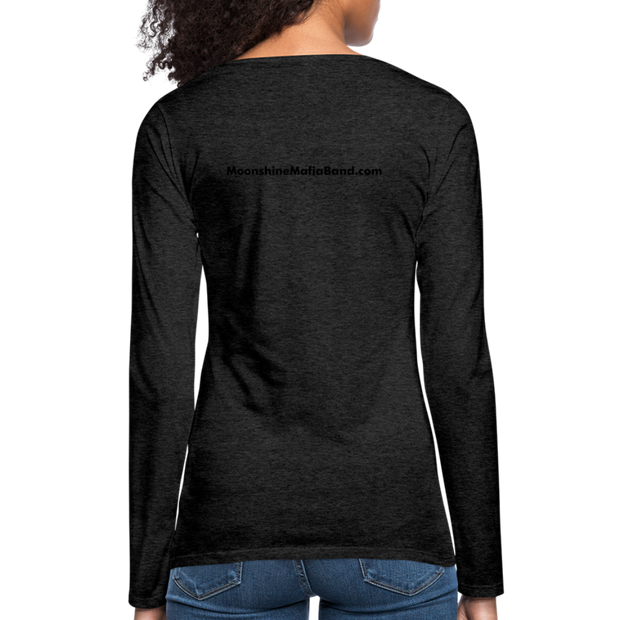 BossLady Premium Long Sleeve T-Shirt - charcoal grey