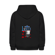 Louie Logo Kids' Hoodie - black