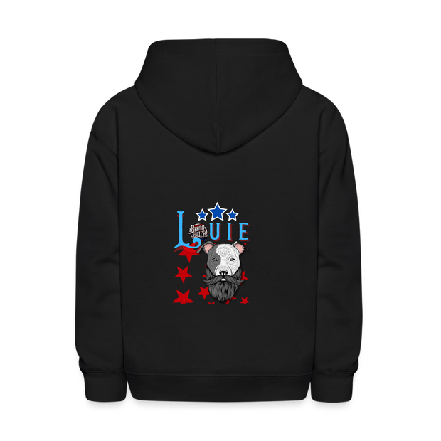 Louie Logo Kids' Hoodie - black
