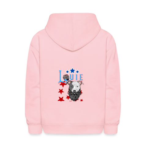 Louie Logo Kids' Hoodie - pink