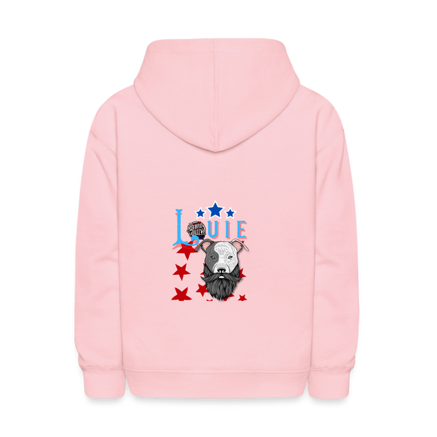 Louie Logo Kids' Hoodie - pink